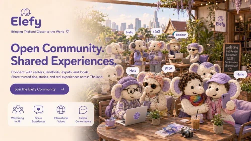 Digital nomads working together in Thailand